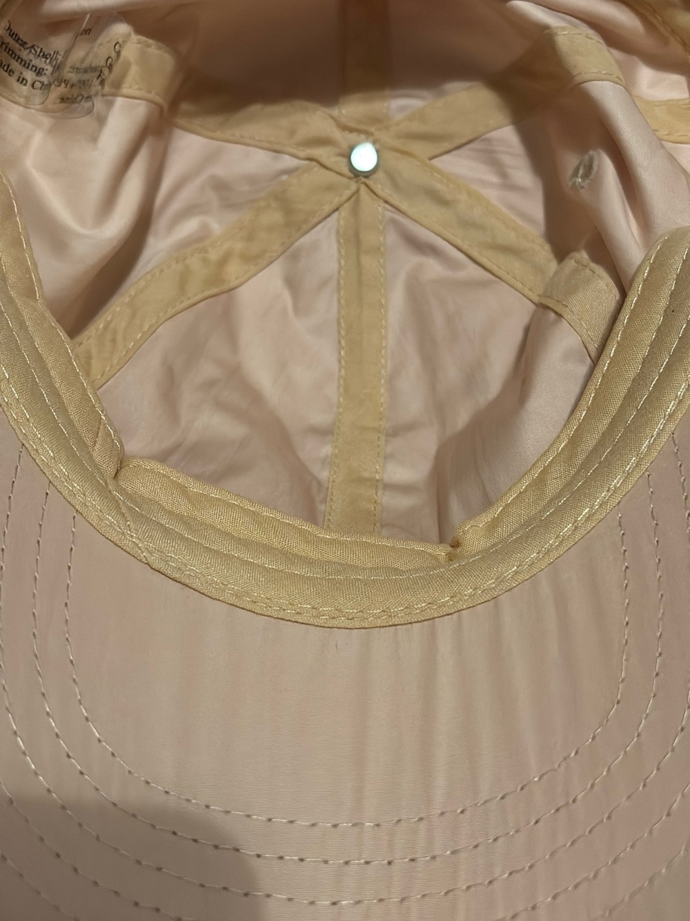 BEIS Tan Baseball Cap with Gold Embroidery - Picture 8 of 9